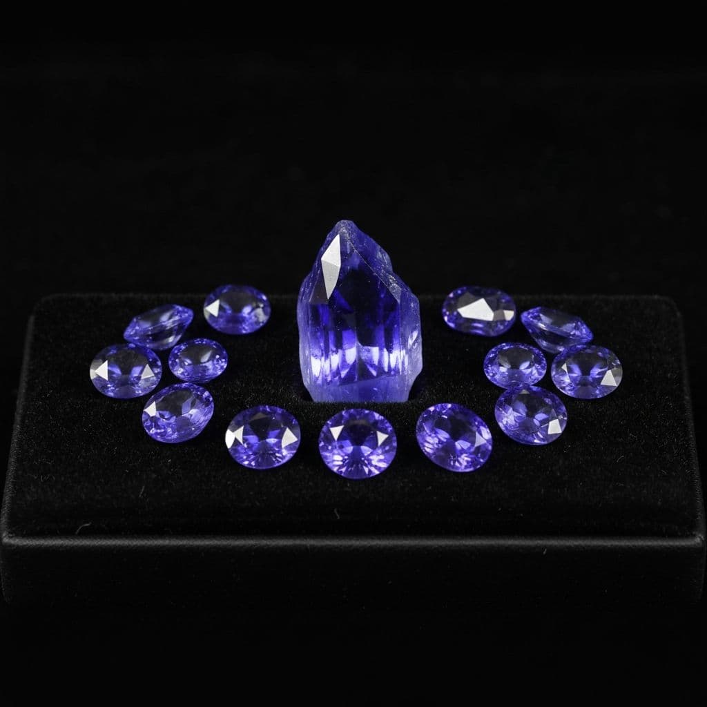 Tanzanite brute premium